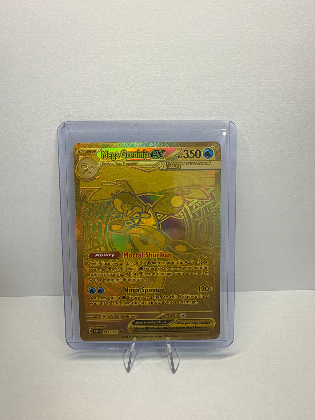 Mega greninja 122 SIR