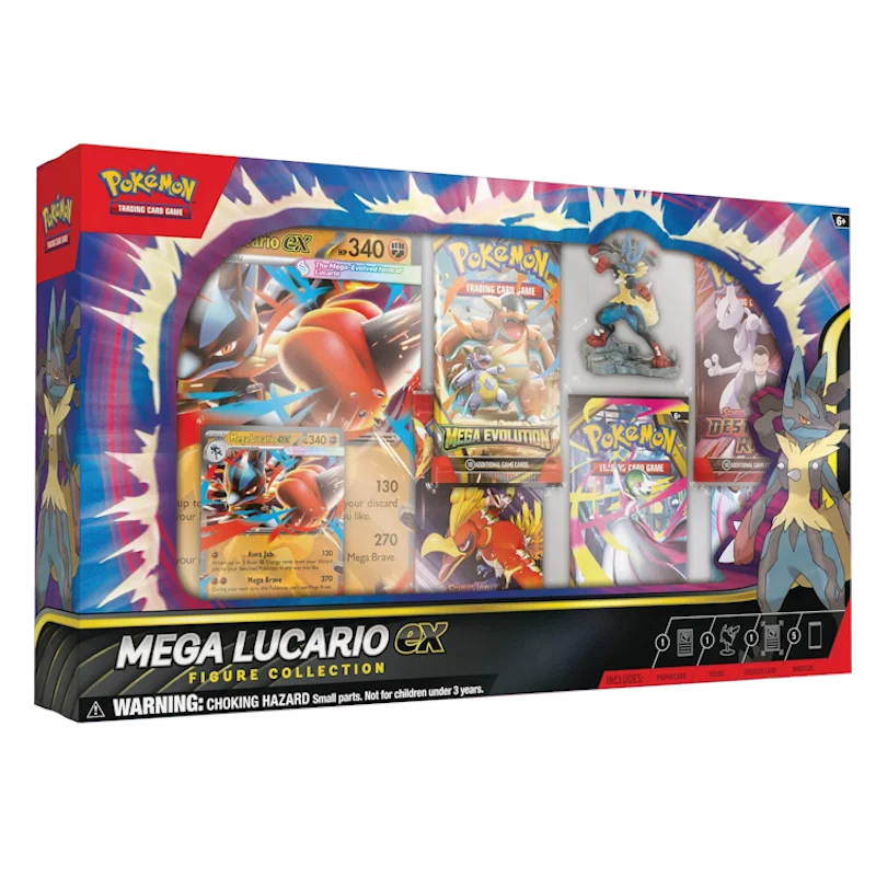 Mega Lucario figure collection box